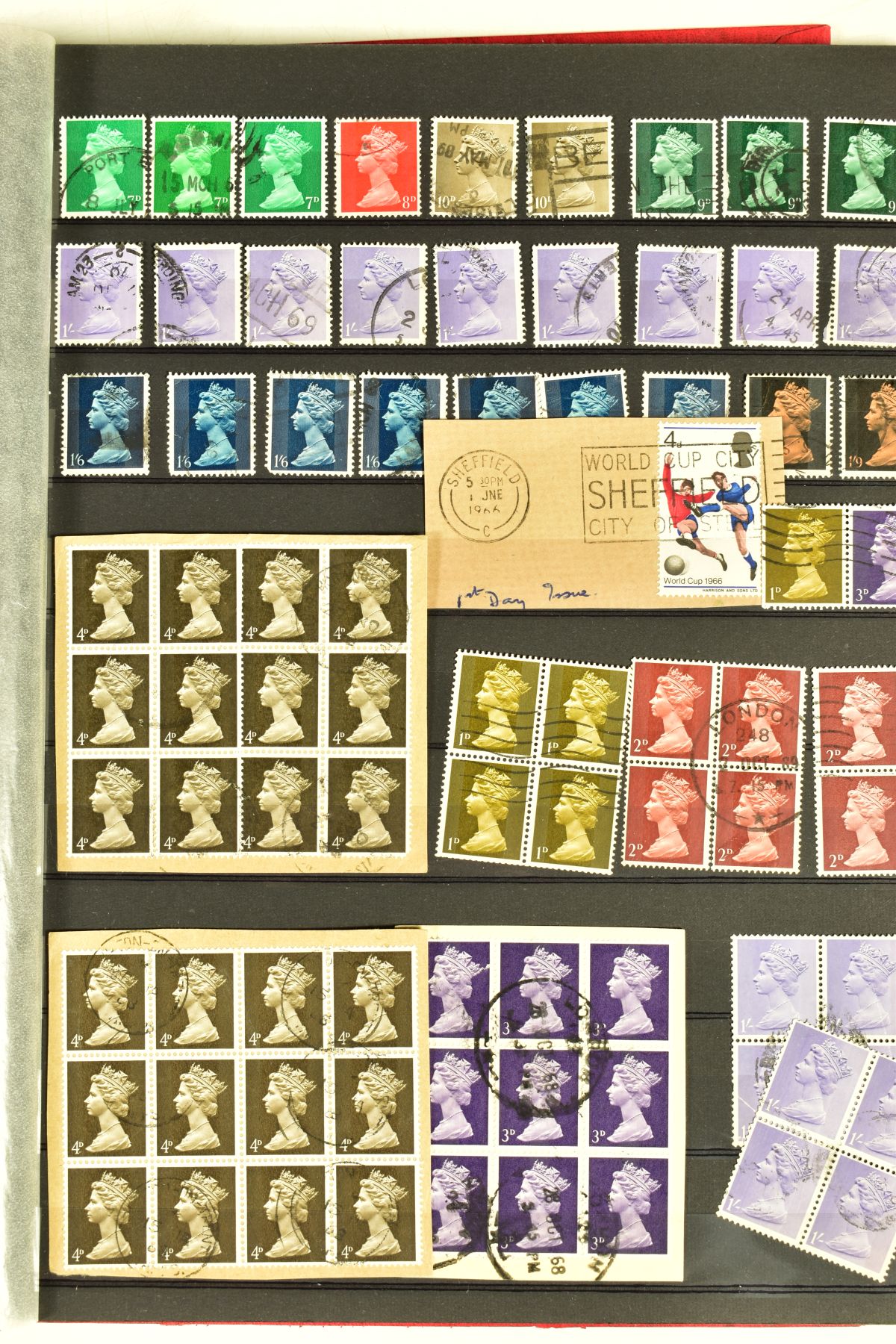 A LARGE BOX OF STAMPS WITH FIRST DAY COVERS, 1977 Commonwealth Silver Jubilee types, useful GB and - Image 3 of 10