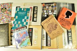 A COLLECTION OF MAINLY GB STAMPS IN SEVEN ALBUMS, main value in GB presentation packs x