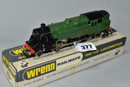 A BOXED WRENN RAILWAYS 00 GAUGE CLASS 4MT STANDARD TANK LOCOMOTIVE, N.8230, G.W.R. green livery (