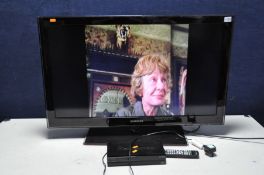 A SAMSUNG LE37C580 37in TV (no remote) and a Manhattan Digi box with remote (both PAT pass and