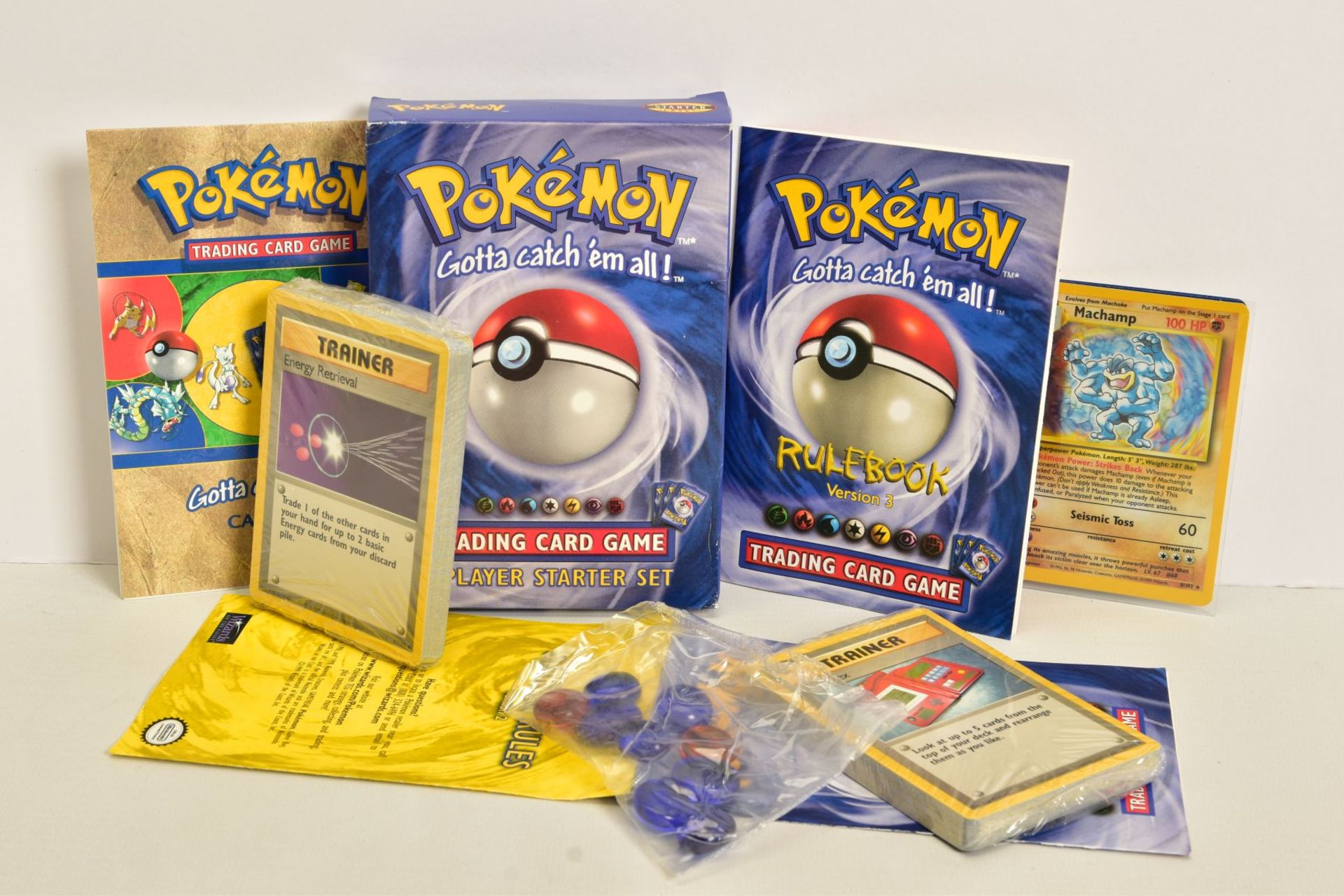 A QUANTITY OF POKEMON CARDS AND OPENED 2-PLAYER STARTER SET, loose pokemon cards from the Base - Image 4 of 6