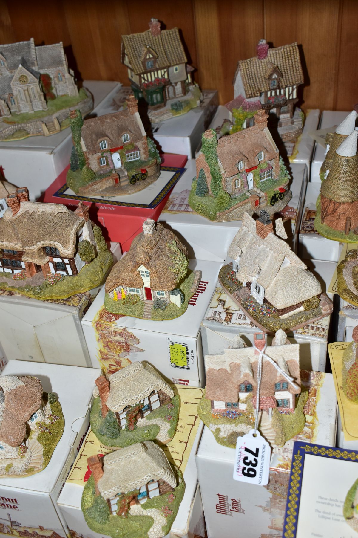 FORTY NINE LILLIPUT LANE SCULPTURES, mostly with a box and some deeds where mentioned, together with - Image 14 of 15