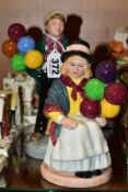 TWO ROYAL DOULTON FIGURES, 'Balloon Boy' HN2934 and 'Balloon Girl' HN2818, both first quality (2) (