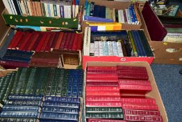 BOOKS, eight boxes containing approximately one hundred and eighty five titles including AA