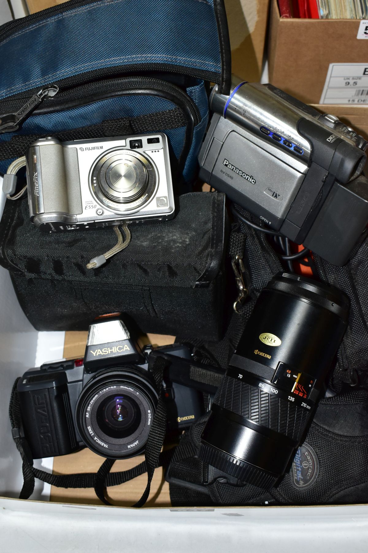 PHOTOGRAPHIC AND VIDEO EQUIPMENT, ETC, to include a Yashica 230 AF 35mm SLR film camera, Yashica