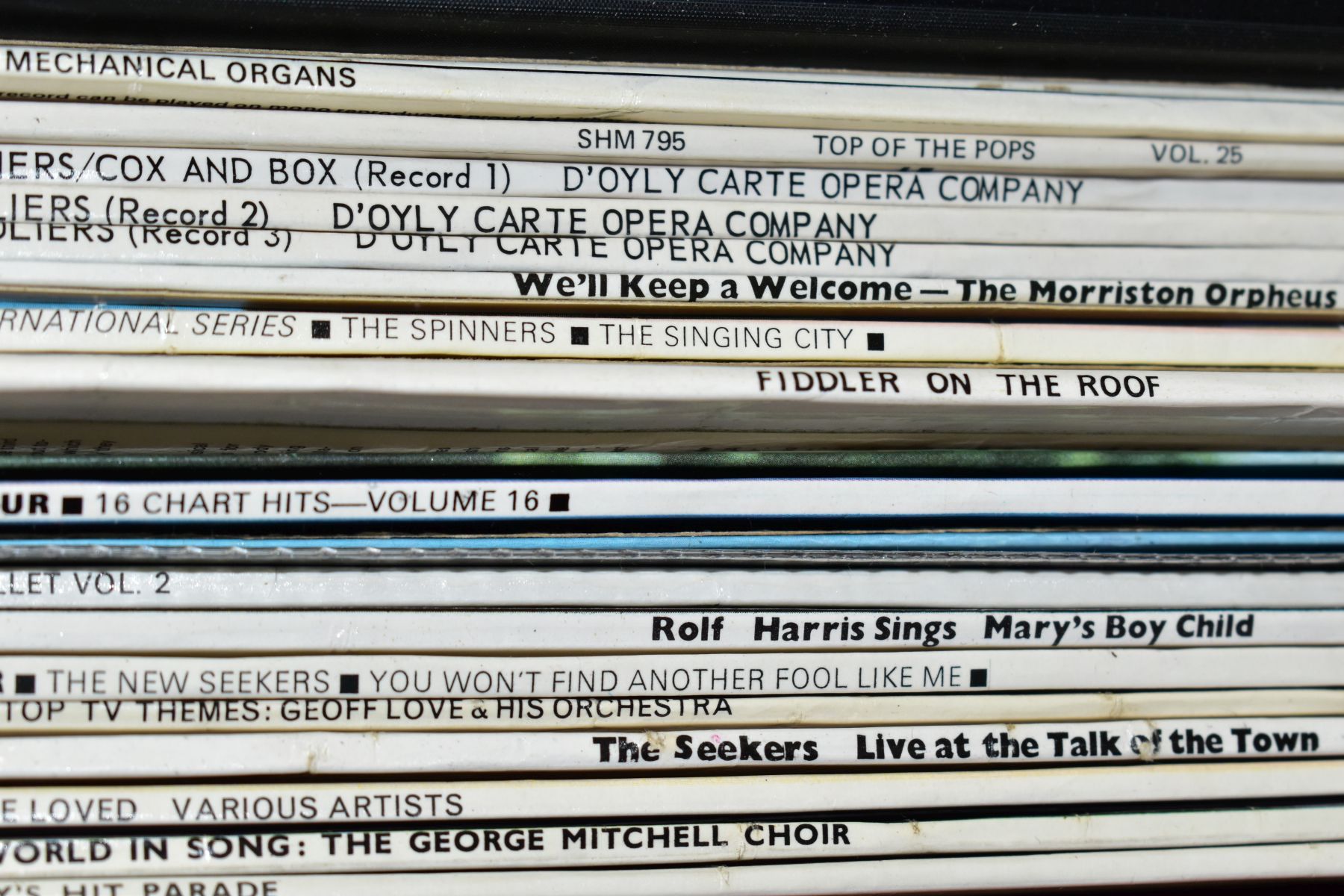 FIVE BOXES OF RECORDS, SINGLES ETC, to include Classical and Easy Listening (Wombles, Pinky & Perky, - Image 5 of 5