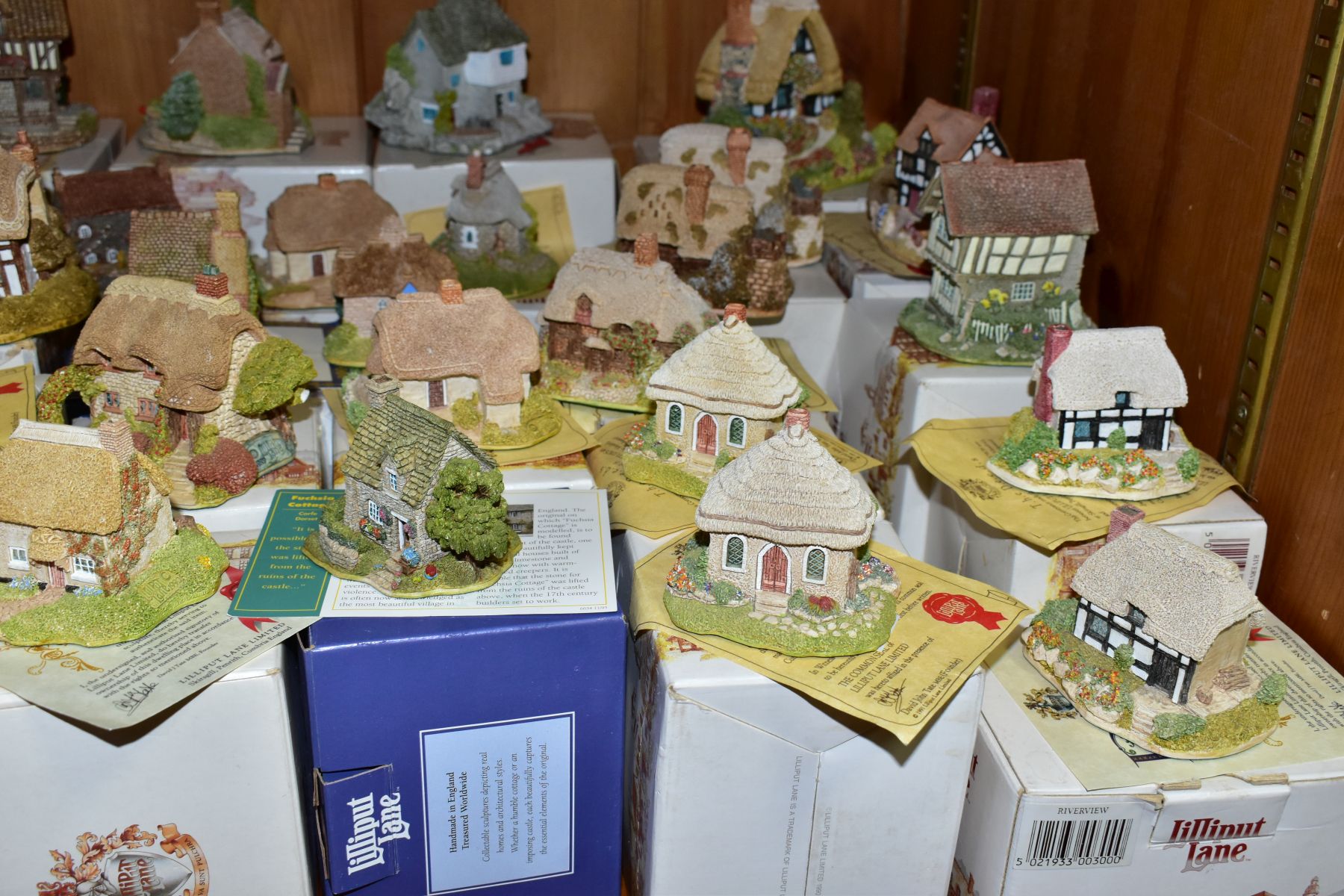 FORTY NINE LILLIPUT LANE SCULPTURES, mostly with a box and some deeds where mentioned, together with - Image 5 of 15