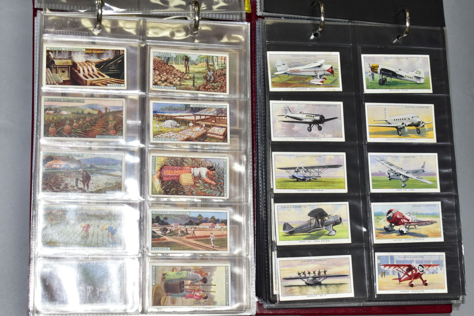 CIGARETTE CARDS, a large collection of approximately 2100 cigarette Ccards in five ring-binder - Image 13 of 16
