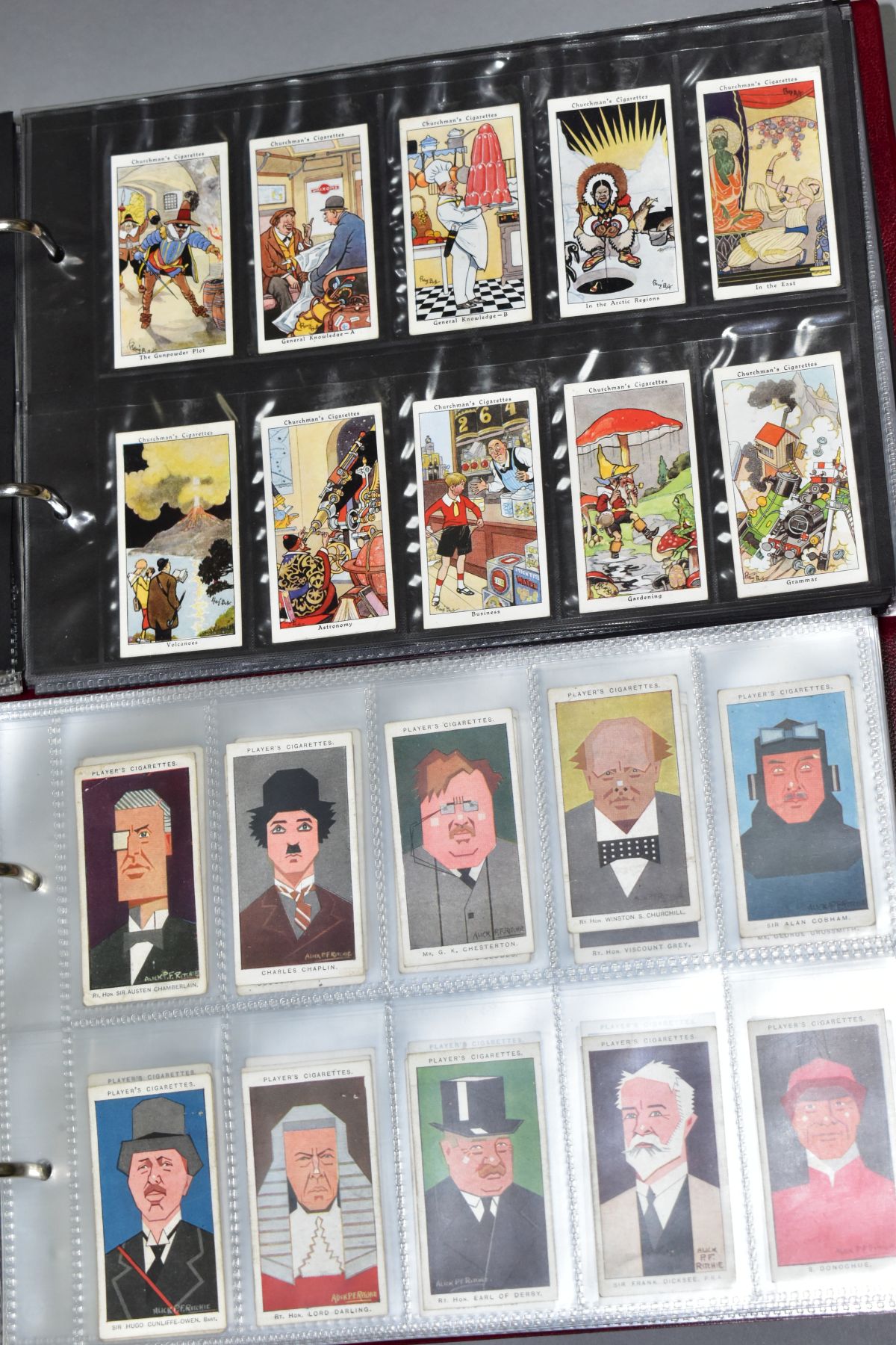 CIGARETTE CARDS, a large collection of approximately 2100 cigarette Ccards in five ring-binder - Image 14 of 16