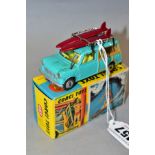 A BOXED CORGI TOYS MINI COUNTRYMAN SURFING, No 485, missing figure and leaflet, minor damage to roof