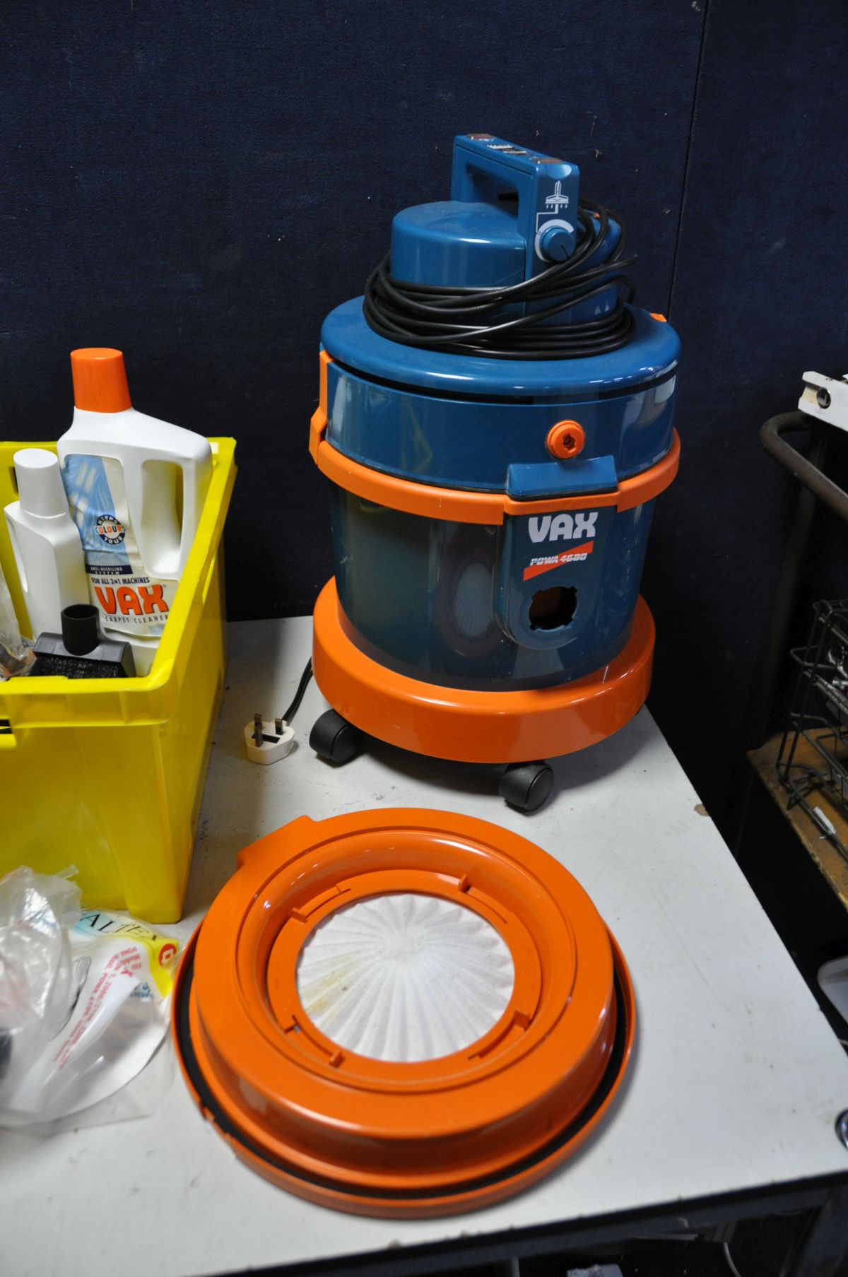A VAX POWA 4000 WET AND DRY VACUUM CLEANER with tray of accessories and a Dyson DC01 vacuum - Image 2 of 5