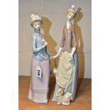 TWO LLADRO FIGURES OF LADIES, comprising 4999 Rose Lady, sculpted by Jose Roig, retired circa