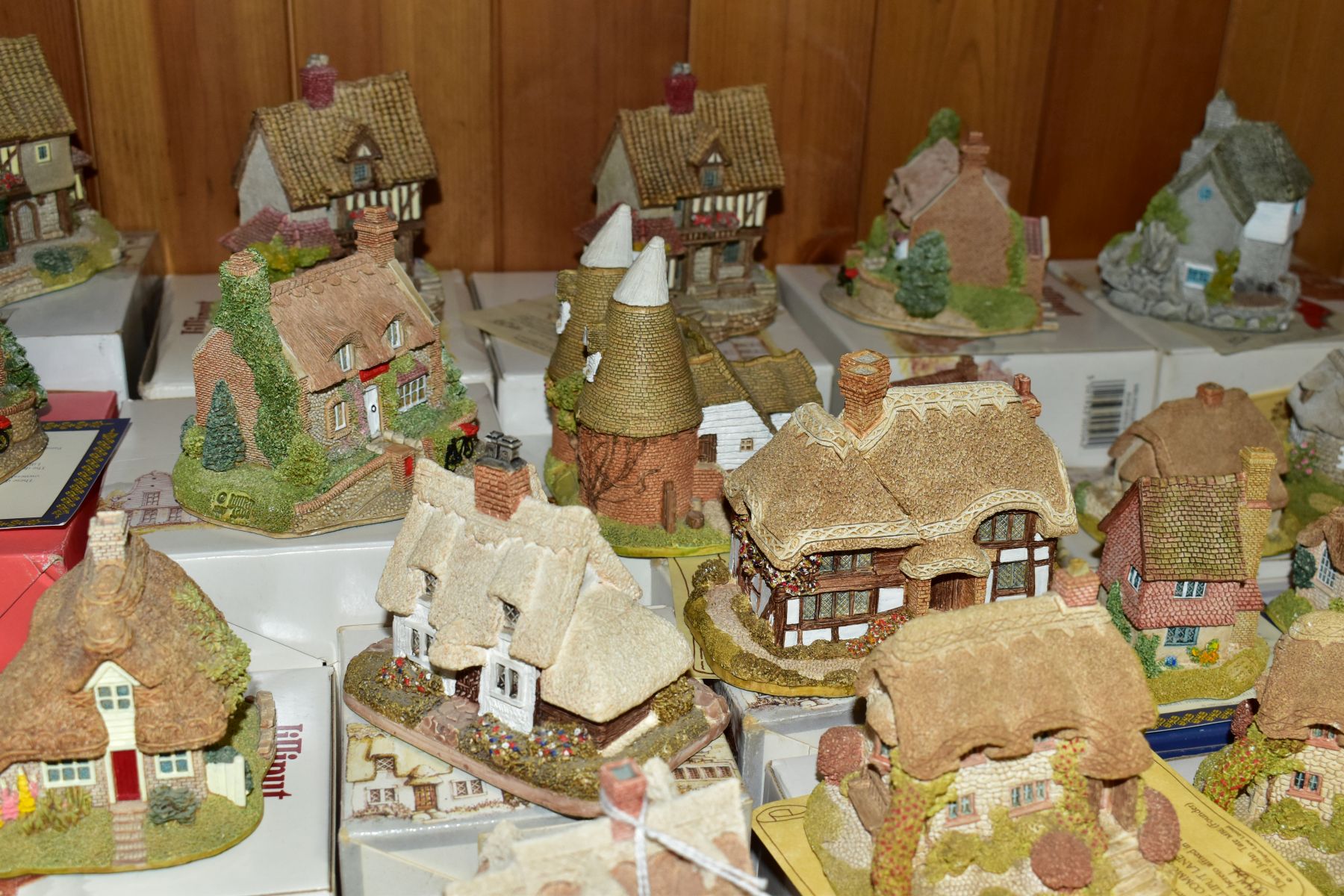 FORTY NINE LILLIPUT LANE SCULPTURES, mostly with a box and some deeds where mentioned, together with - Image 7 of 15