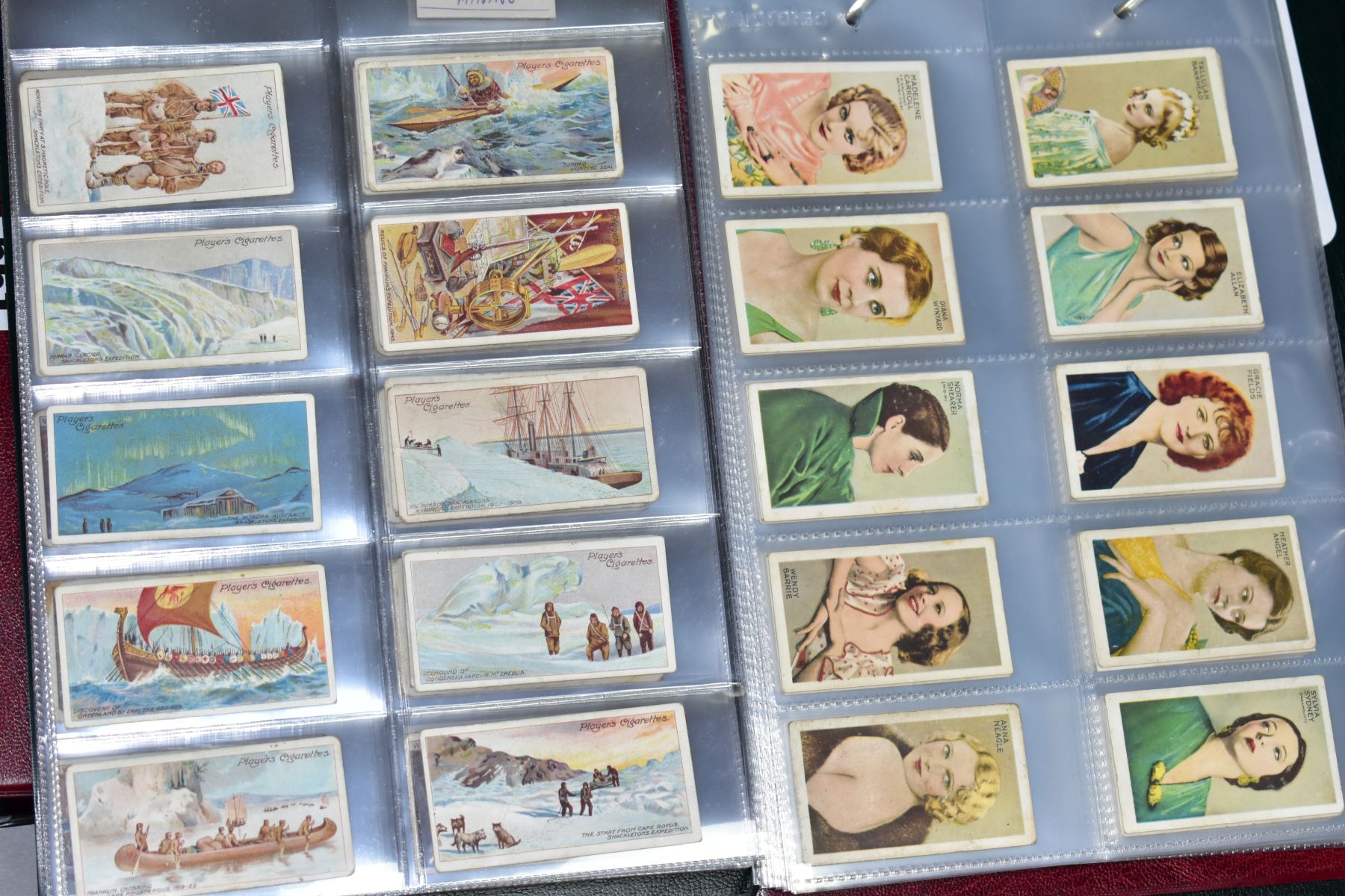 CIGARETTE CARDS, a large collection of approximately 1520 cigarette cards in thirty two sets (most - Image 3 of 10