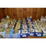 FORTY THREE LILLIPUT LANE SCULPTURES, mostly boxed or with a box and deeds but mentioned where