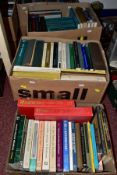 SEVEN BOXES OF BOOKS, subjects are mostly philosophy, language and literature, with works on or by