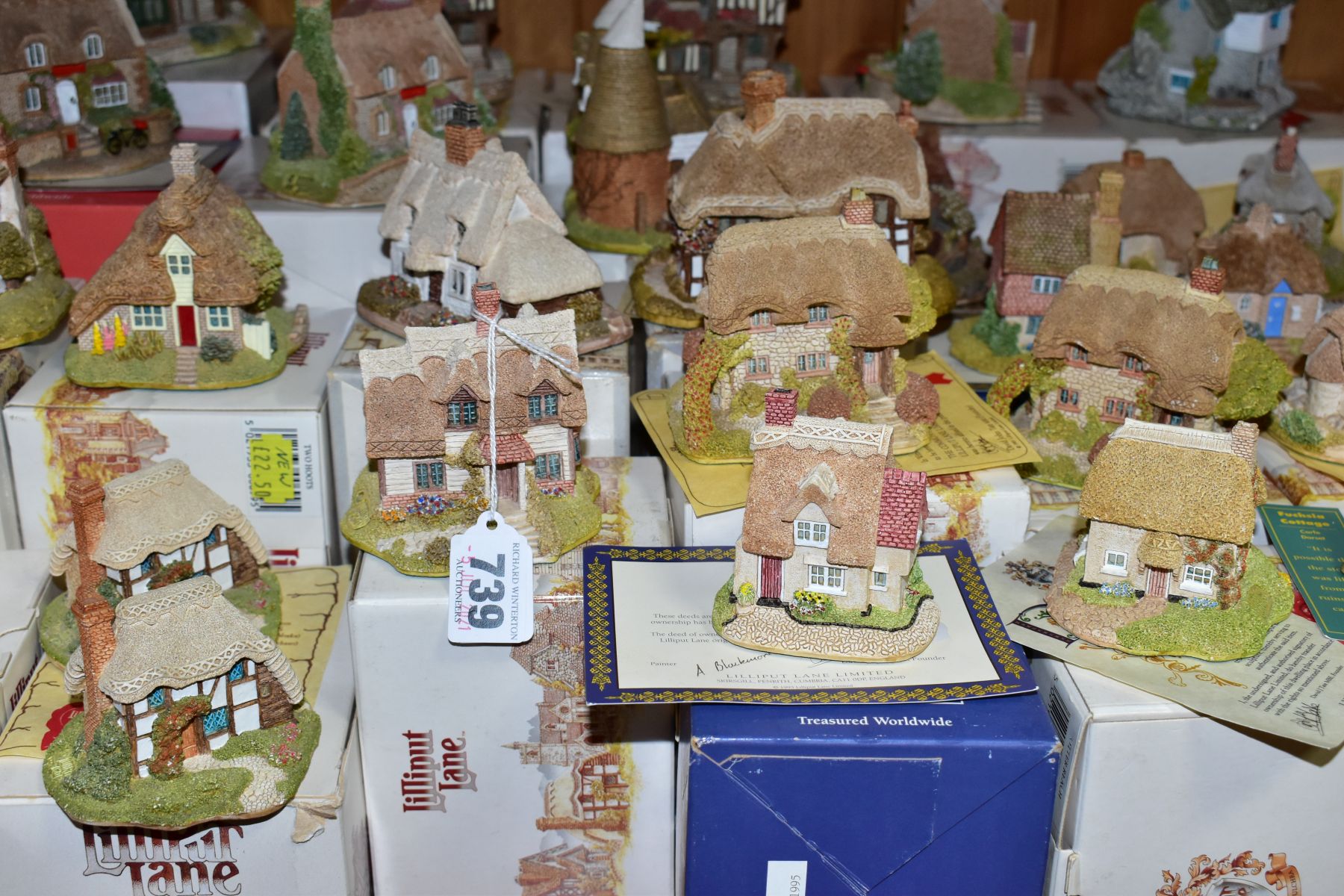 FORTY NINE LILLIPUT LANE SCULPTURES, mostly with a box and some deeds where mentioned, together with - Image 4 of 15