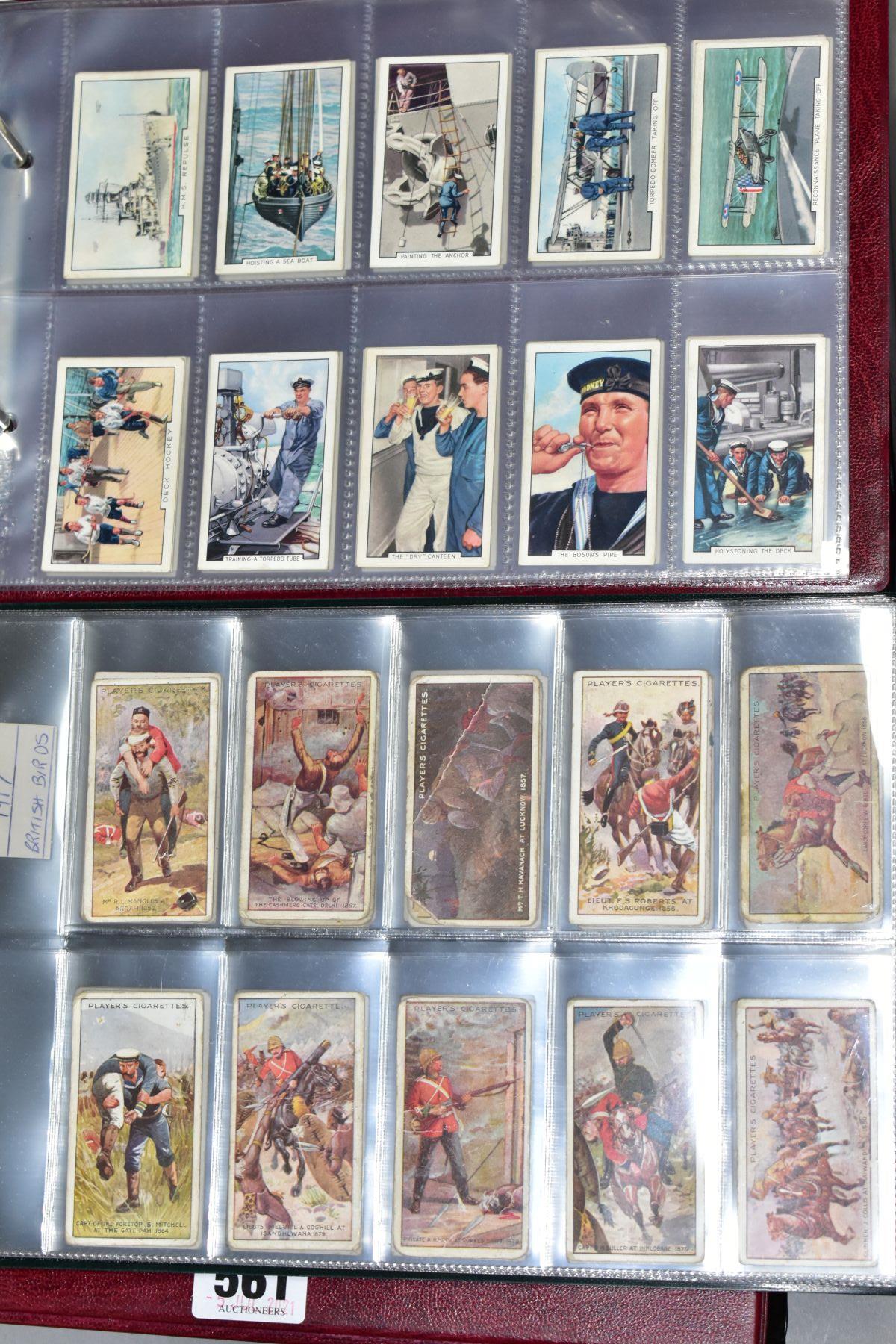 CIGARETTE CARDS, a large collection of approximately 1520 cigarette cards in thirty two sets (most - Image 5 of 10