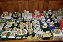 FORTY NINE LILLIPUT LANE SCULPTURES, mostly with a box and with deeds but mentioned where not, to
