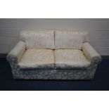 A GAINSBOROUGH LIMITED CREAM UPHOLSTERED SOFA BED, length 170cm