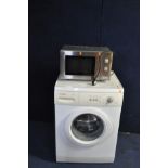 A BOSCH MAXX 6 WASHING MACHINE and a Bosch Microwave (both PAT pass and powers up) (2)