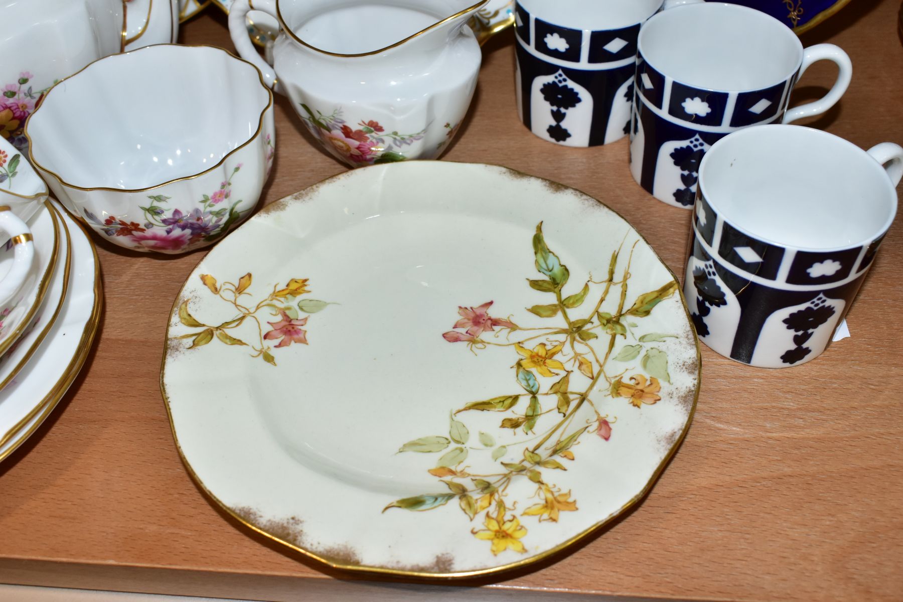 A GROUP OF ROYAL CROWN DERBY, to include a Derby Posies tea for two (teapot hairline), milk jug, - Image 3 of 6