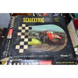 A QUANTITY OF BOXED AND UNBOXED SCALEXTRIC, to include Grand Prix Series set, No. GP3, contents