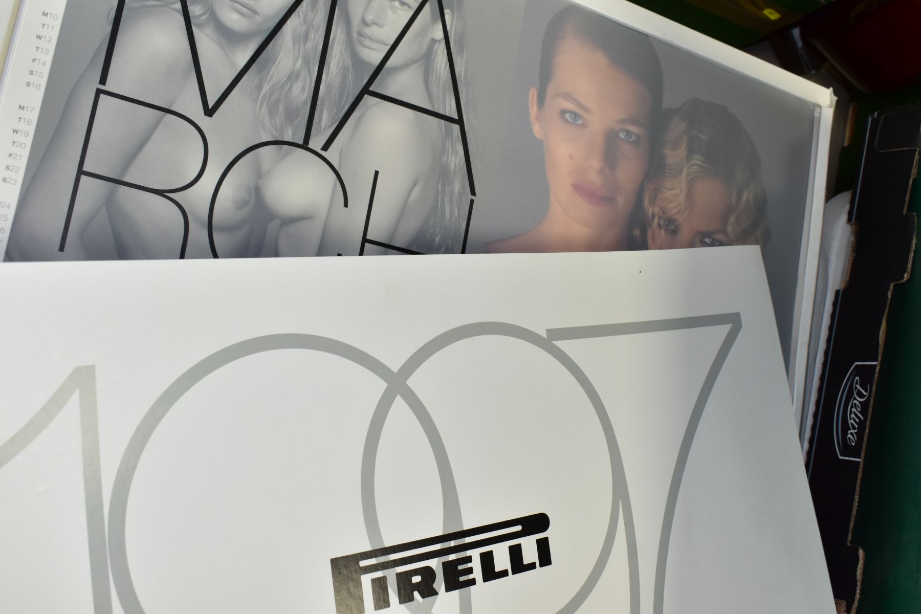 PIRELLI CALENDARS, seven Pirelli calendars from 1986, 1987, 1989, 1990, 1994, 1997 and 1998. - Image 12 of 12