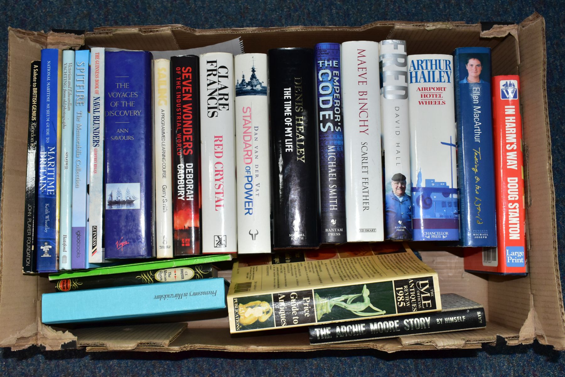 BOOKS, eight boxes containing approximately one hundred and eighty five titles including AA - Image 9 of 9