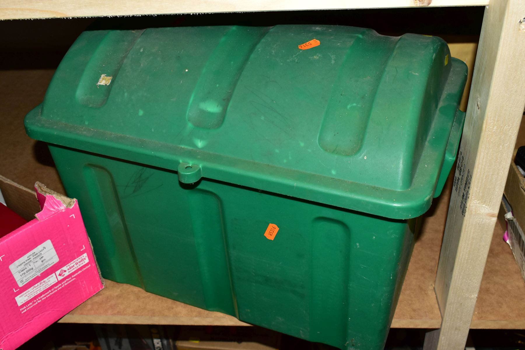 FOUR BOXES AND LOOSE CHILDRENS TOYS, GAMES, JIGSAWS etc, comprising of a green plastic trunk - Image 10 of 12