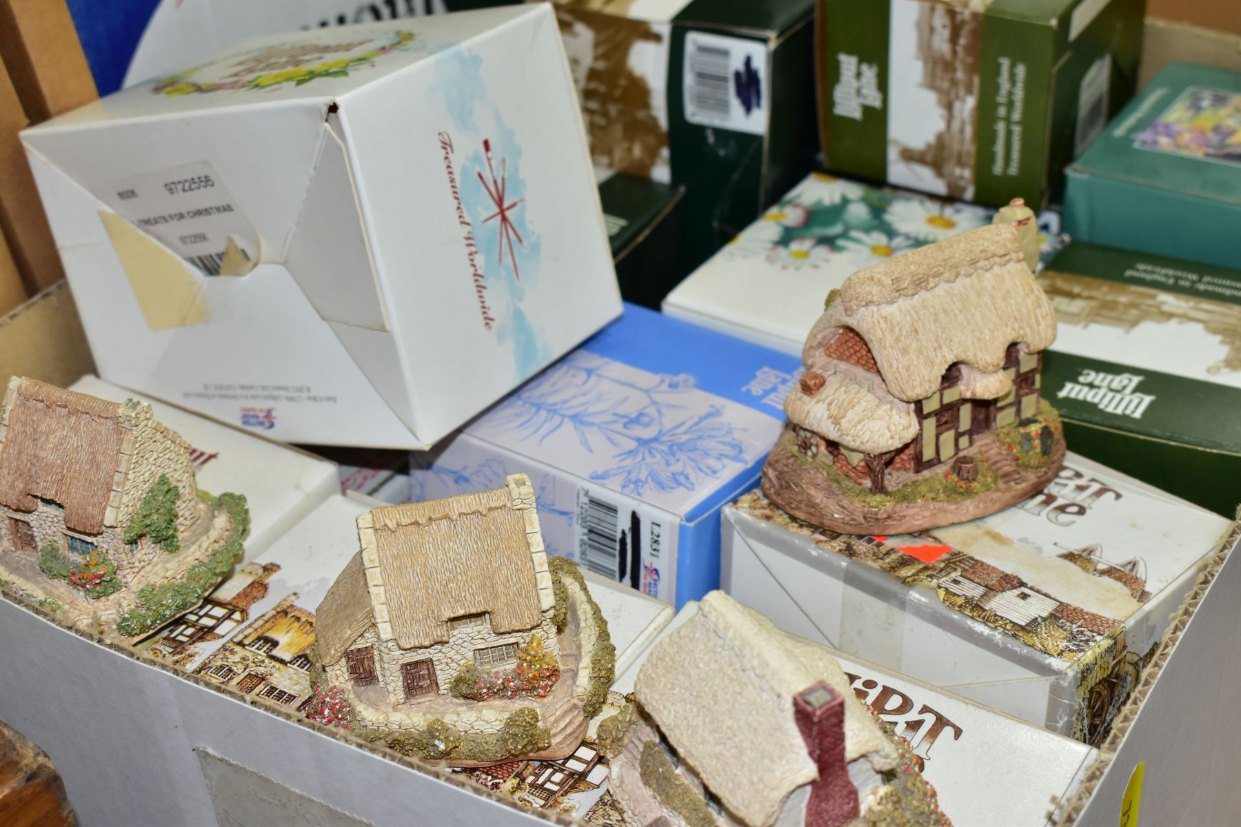 FORTY NINE LILLIPUT LANE SCULPTURES, mostly with a box and some deeds where mentioned, together with - Image 15 of 15