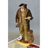 A ROYAL DOULTON LIMITED EDITION FIGURE, 'FIELD MARSHALL MONTGOMERY - D DAY 6TH JUNE 1944' HN3405,