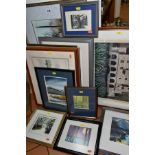 A COLLECTION OF CONTEMPORARY PAINTINGS AND PRINTS, to include Micheal Felmingham signed print, Jo