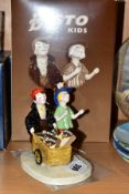 A BOXED ROYAL DOULTON AND MILLENNIUM COLLECTABLES LIMITED EDITION FIGURE 'THE BISTO KIDS' MCL4, No.