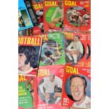 FOOTBALL PUBLICATIONS, eighty issues of Goal, 1968 - 1971, twenty-one issues of Jimmy Hill's