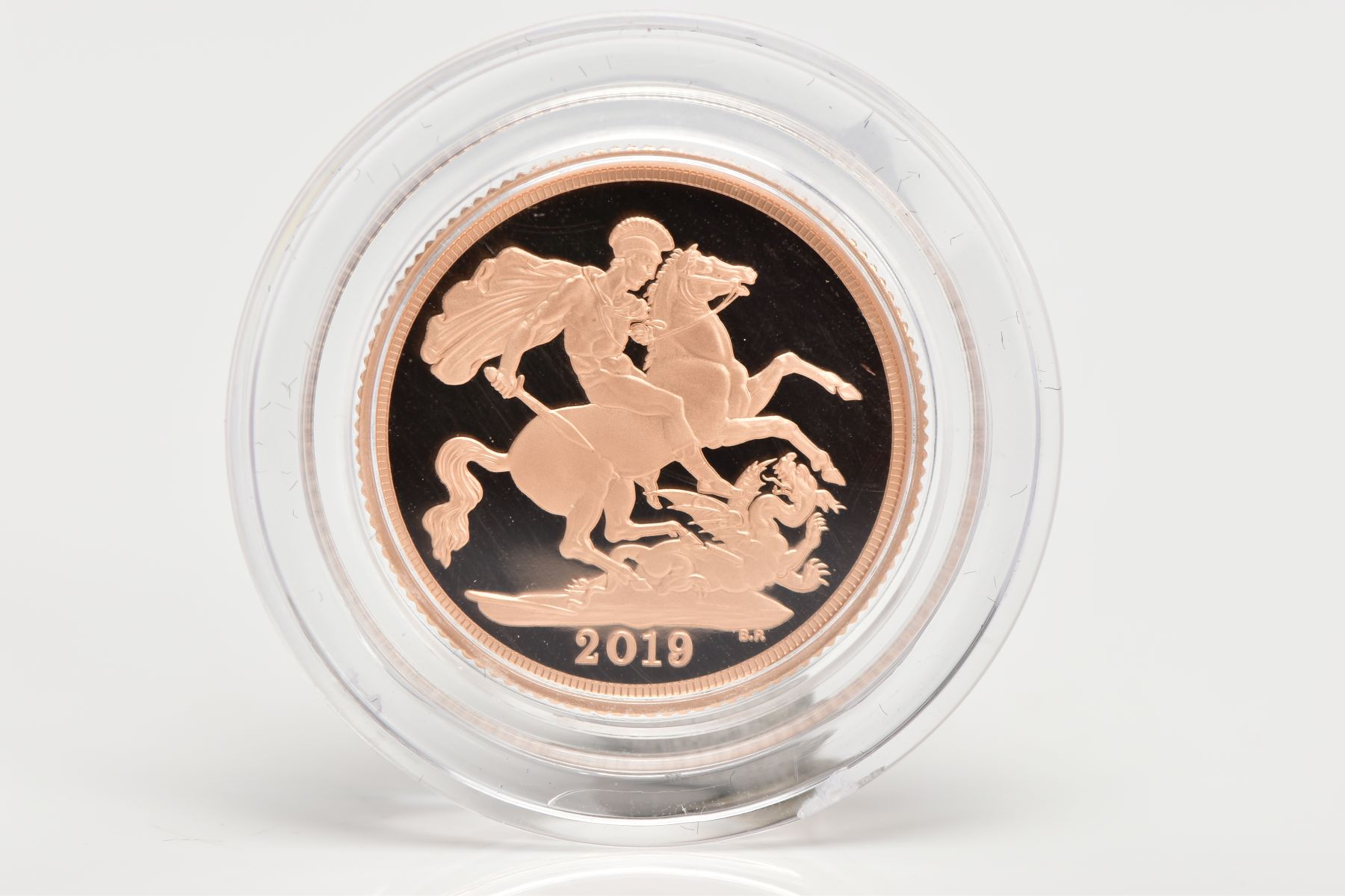A ROYAL MINT BOXED WITH A C.O.A. 2019 GOLD PROOF SOVEREIGN including a sovereign booklet - Image 2 of 3