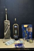 AN ORECK XL CLASSIC VACUUM CLEANER and an Electrolux Vitality 1600w vacuum cleaner with box and