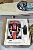 A BOXED TAIYO RADIO CONTROL MINI HOPPER DUNE BUGGY, not tested, playworn condition but appears