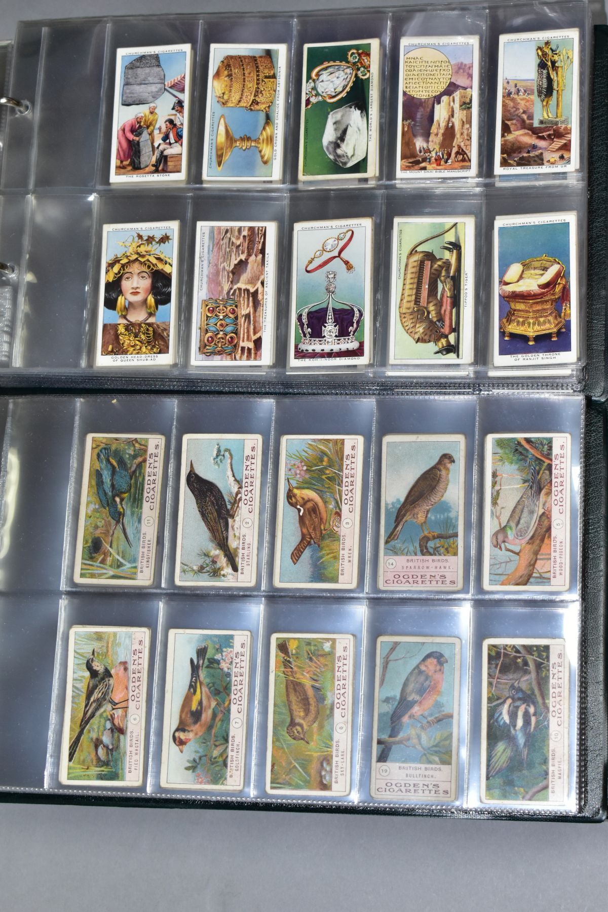 CIGARETTE CARDS, a large collection of approximately 2100 cigarette Ccards in five ring-binder - Image 7 of 16