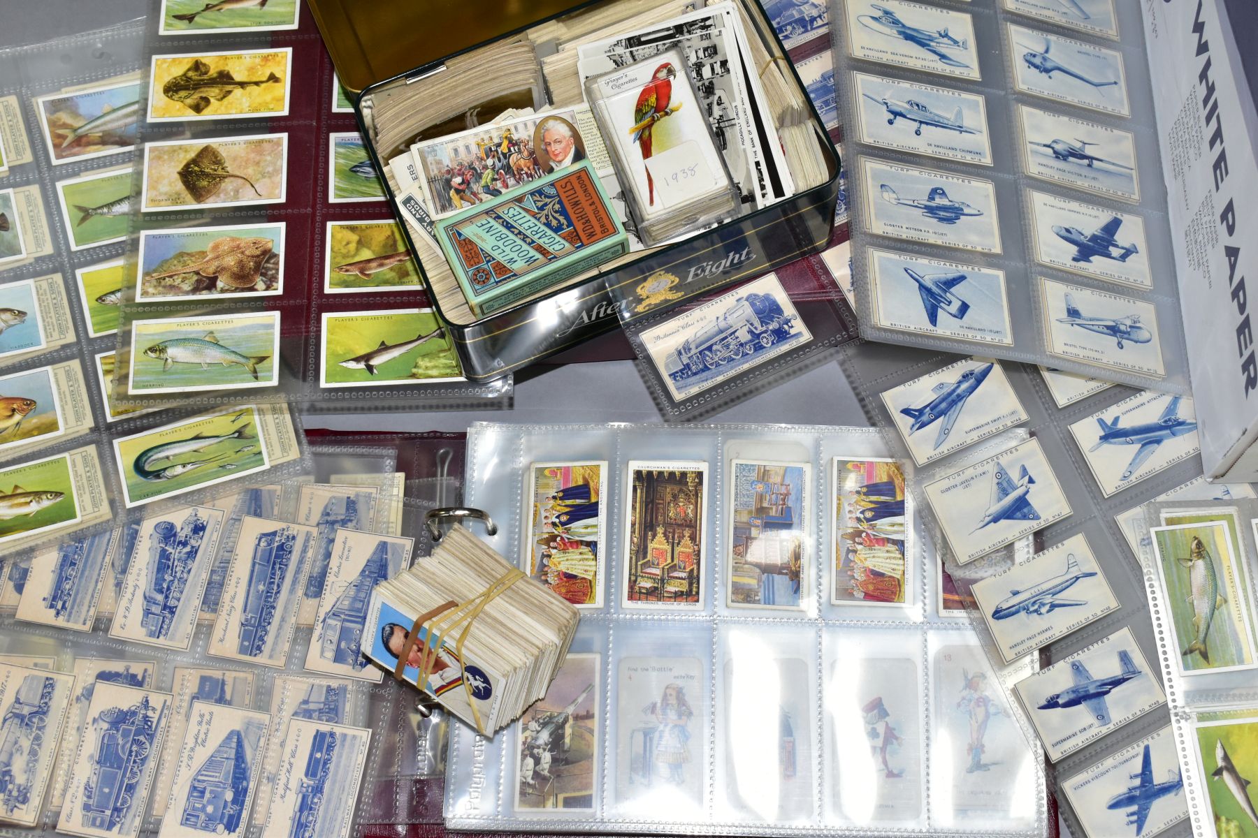 CIGARETTE CARDS, a large collection of approximately 1600 cigarette cards boxed, loose and in one - Image 2 of 6