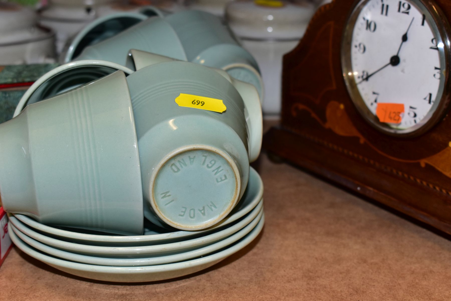 CERAMICS, METALWARE AND GLASS, ETC, to include seven 'Westbury' Denbyware twin handled soup bowls - Image 9 of 9