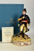 A ROYAL DOULTON LIMITED EDITION FIGURE, 'Duke of Wellington' HN3432, modelled by Alan Maslankowski