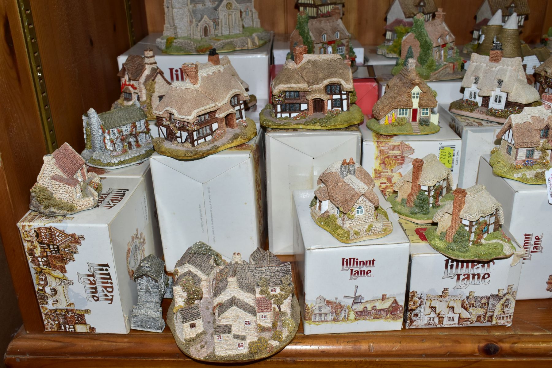 FORTY NINE LILLIPUT LANE SCULPTURES, mostly with a box and some deeds where mentioned, together with - Image 3 of 15