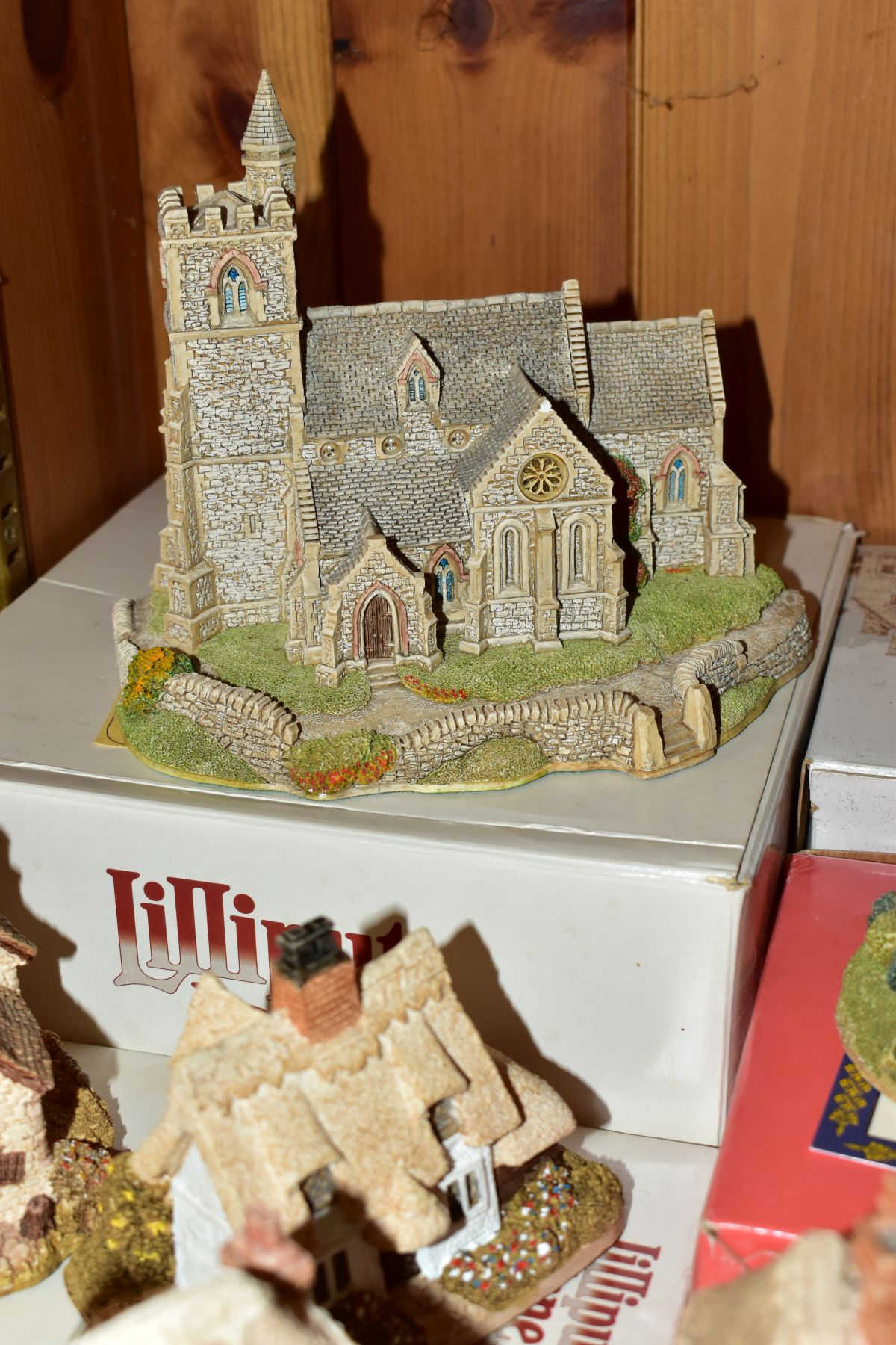 FORTY NINE LILLIPUT LANE SCULPTURES, mostly with a box and some deeds where mentioned, together with - Image 10 of 15