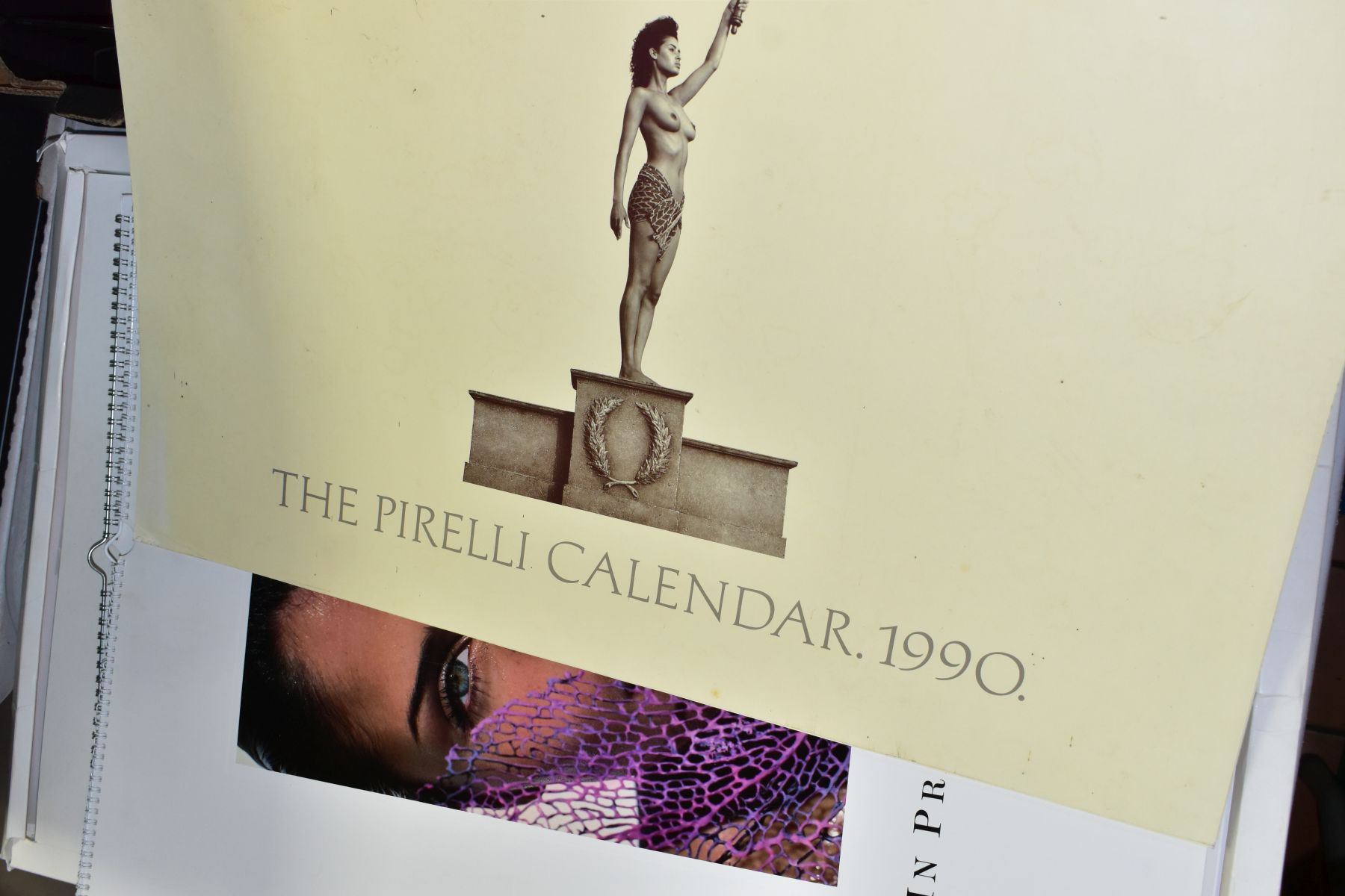 PIRELLI CALENDARS, seven Pirelli calendars from 1986, 1987, 1989, 1990, 1994, 1997 and 1998. - Image 7 of 12