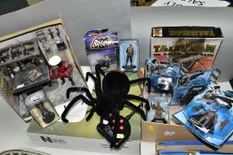 A BOXED NATURAL HISTORY MUSEUM RADIO CONTROLLED BLACK WIDOW SPIDER, not tested but appears