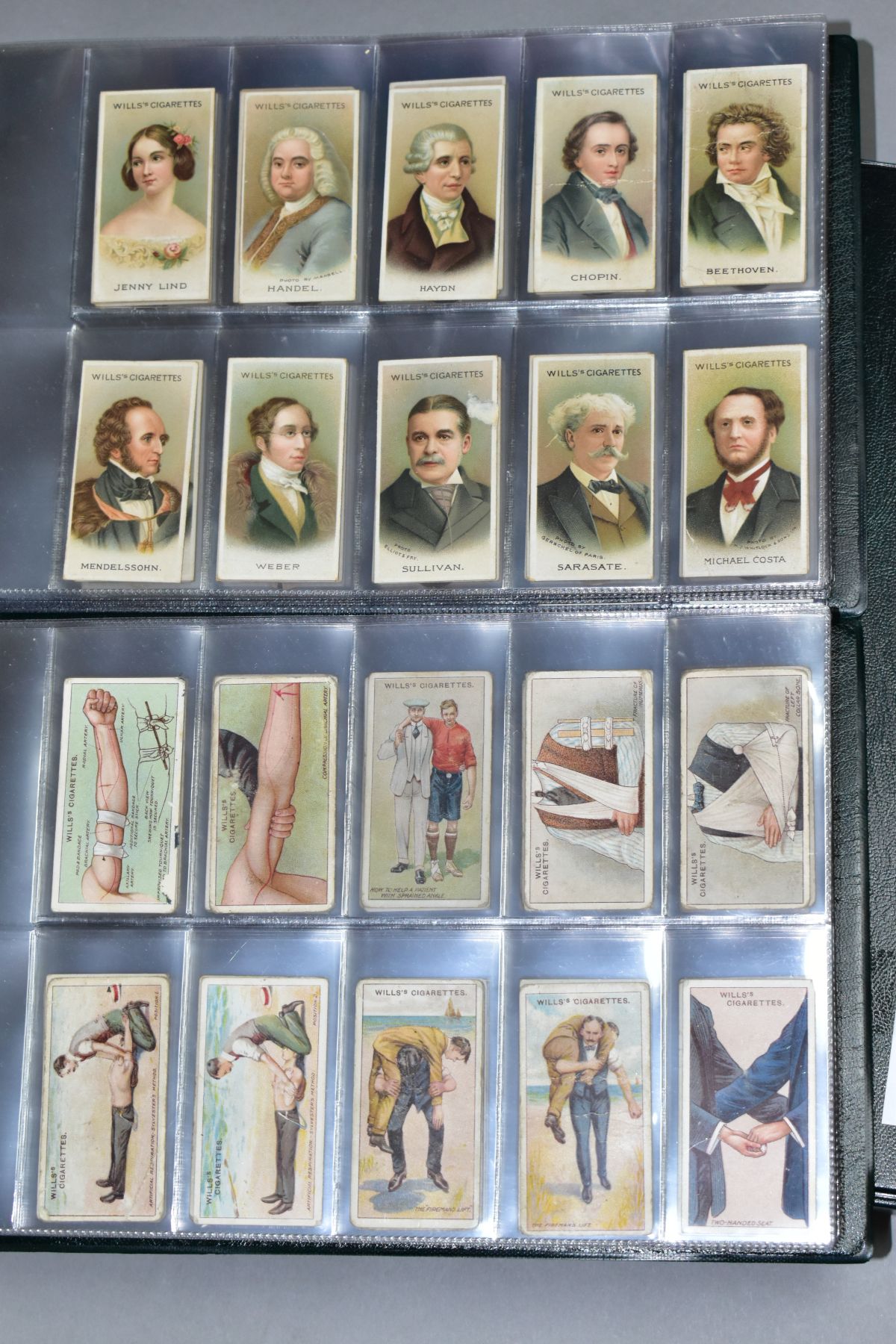 CIGARETTE CARDS, a large collection of approximately 2100 cigarette Ccards in five ring-binder - Image 8 of 16