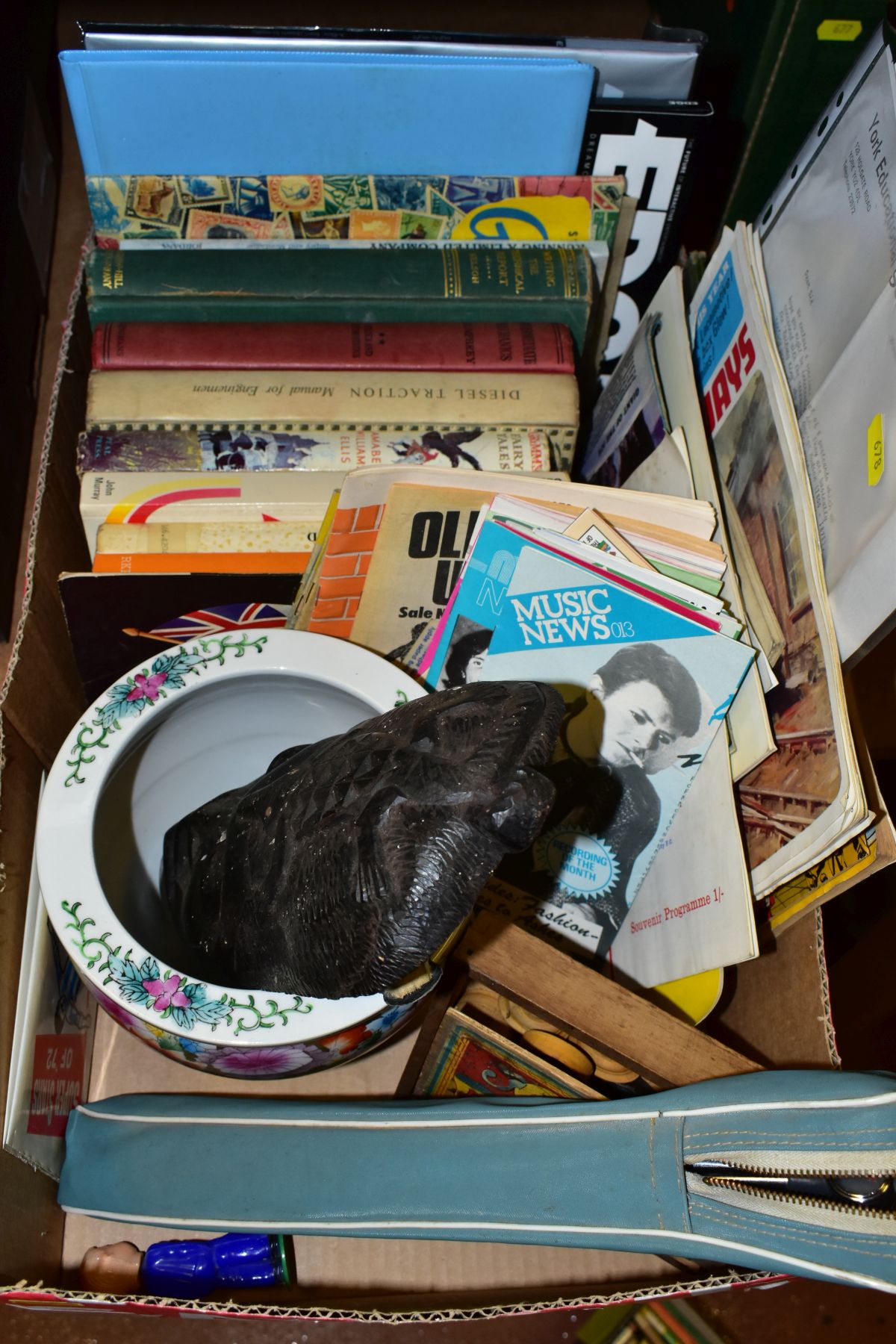 TWO BOXES OF BOOKS AND MISCELLANEOUS ITEMS, comprising of approximately forty nine Lady Bird - Image 3 of 7