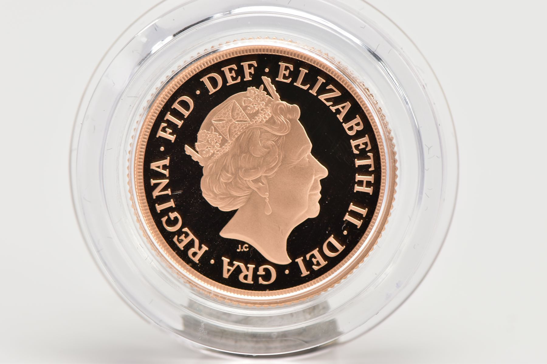 A ROYAL MINT BOXED WITH A C.O.A. 2019 GOLD PROOF SOVEREIGN including a sovereign booklet - Image 3 of 3