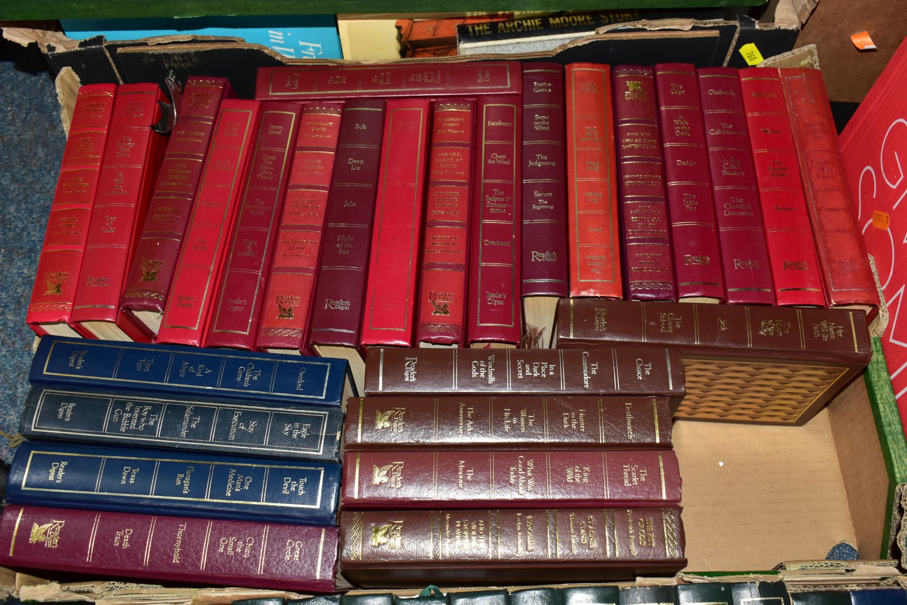 BOOKS, eight boxes containing approximately one hundred and eighty five titles including AA - Image 5 of 9